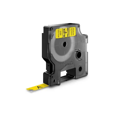 Dymo taśma do drukarek etykiet, D1 40918  czarny/żółty  7m/9 mm